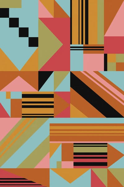 Angel Estevez: Geometric Construction XLIII by Angel Estevez