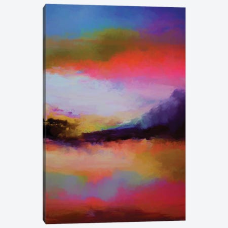 Mountains At Twilight Canvas Print #AEZ160} by Angel Estevez Canvas Art
