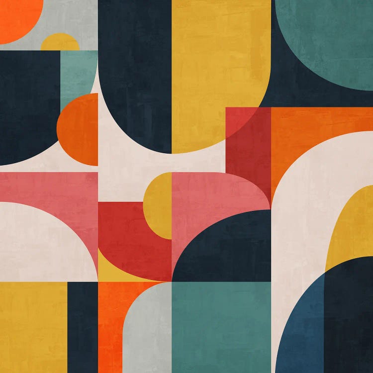 Geometric Concept XCVI by Angel Estevez wall art
