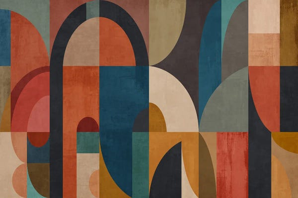 Geometric Patterns: Geometric Construction XLVII by Angel Estevez