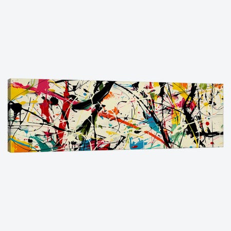 Pollock Wink LI Canvas Print #AEZ1655} by Angel Estevez Canvas Art