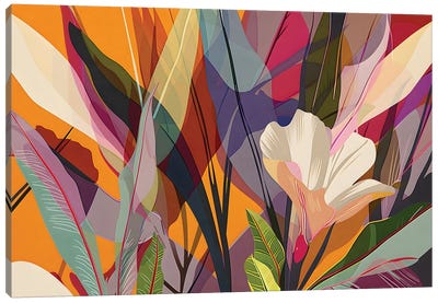 Colorful Foliage II Canvas Art Print - Angel Estevez
