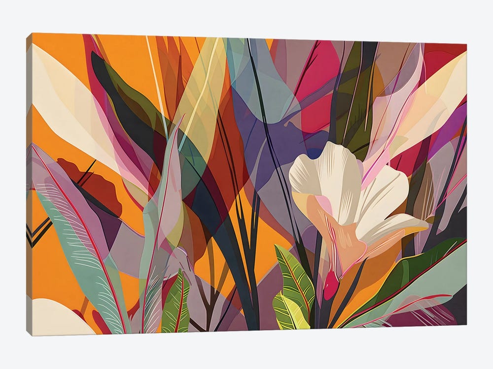 Colorful Foliage II by Angel Estevez 1-piece Canvas Art Print