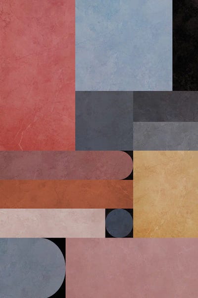 Geometric Concept CXIII by Angel Estevez art print