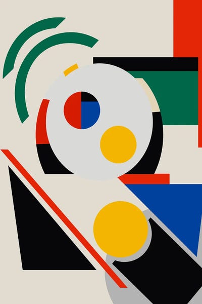 Angel Estevez: Geometric Construction LVII by Angel Estevez