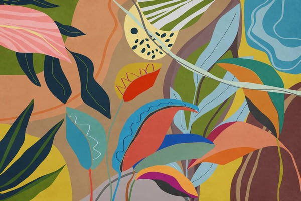 Pineapples: Tropical Scenery V by Angel Estevez