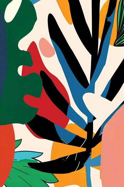 Tropical Colorflow by Angel Estevez wall art
