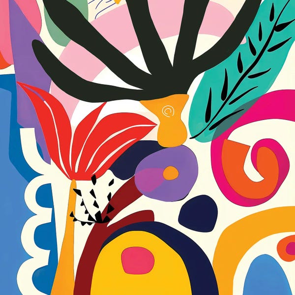 Angel Estevez: Abstract Garden Vibes by Angel Estevez