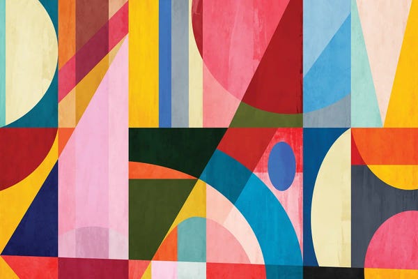Angel Estevez: Bold Abstract Geometric by Angel Estevez