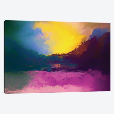 Vibrant Sunset II Canvas Print #AEZ200} by Angel Estevez Canvas Print
