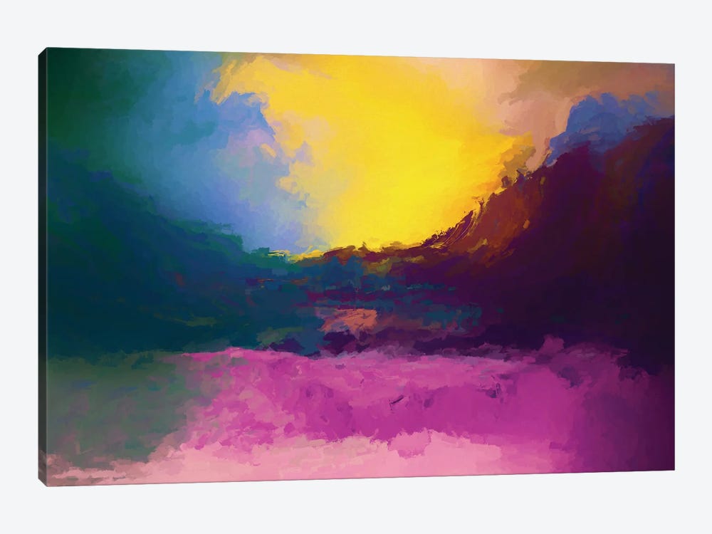 Vibrant Sunset II by Angel Estevez 1-piece Canvas Wall Art