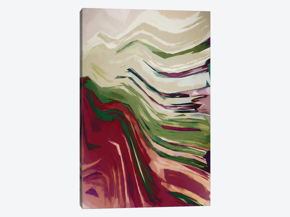 Colorful Mountains III by Angel Estevez 1-piece Canvas Artwork