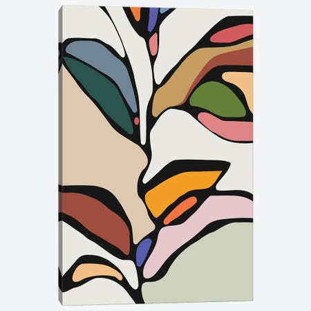 Colorful Tree Canvas Print #AEZ209} by Angel Estevez Canvas Art Print