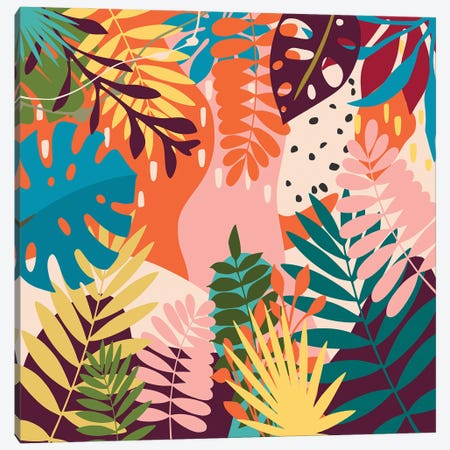 Tropical Garden Canvas Print #AEZ215} by Angel Estevez Canvas Print