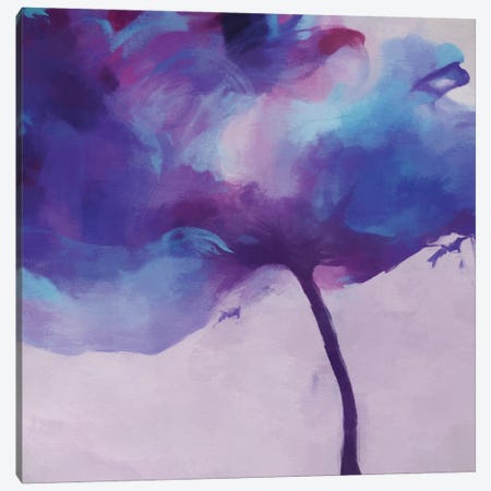 Purple Tulip Canvas Print #AEZ235} by Angel Estevez Canvas Print