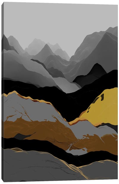 Beautiful Mountains VII Canvas Art Print - Angel Estevez
