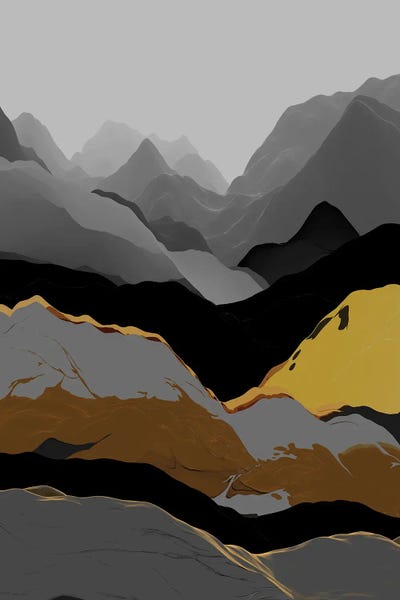 Angel Estevez: Beautiful Mountains VII by Angel Estevez
