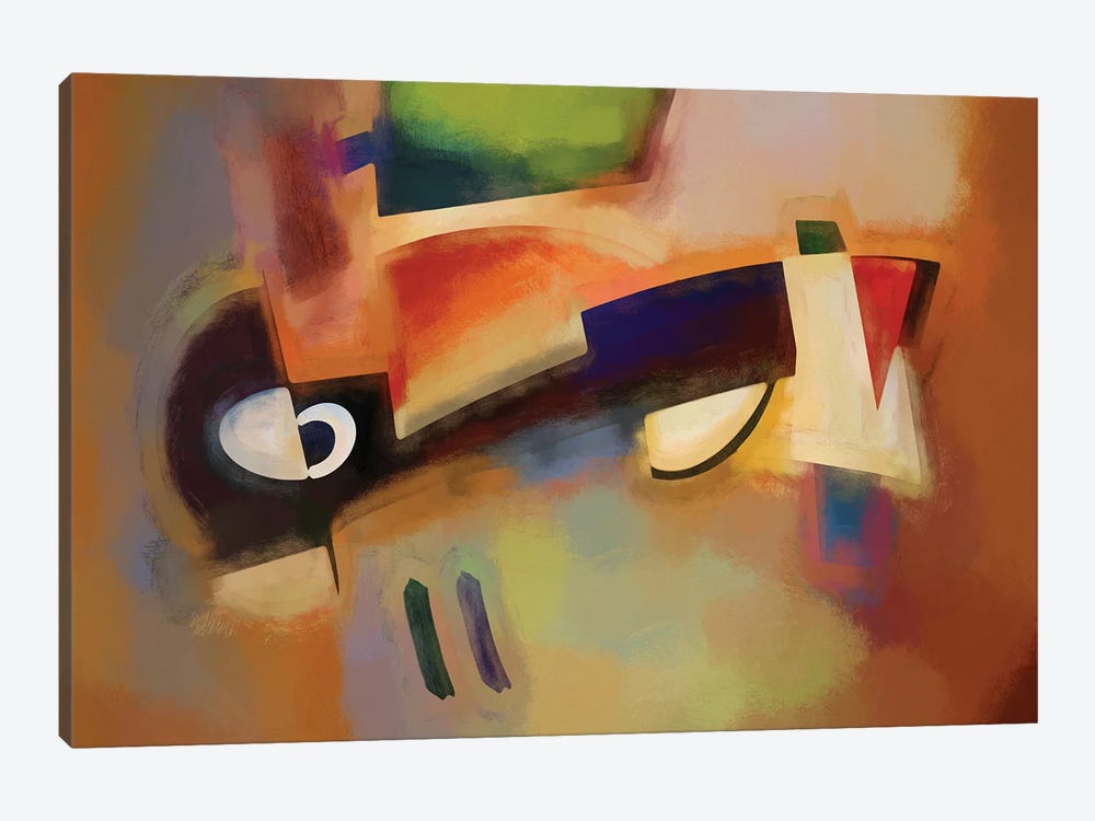 Miró Concept by Angel Estevez 1-piece Canvas Artwork
