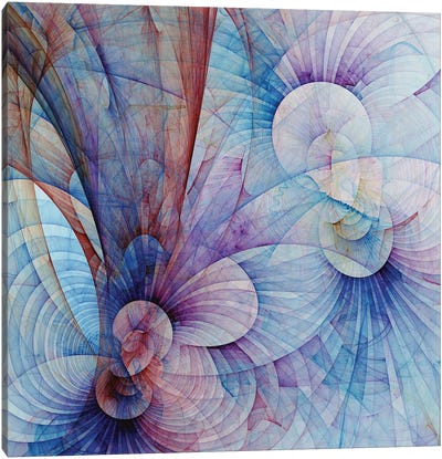 Flower Petals Canvas Art Print - Angel Estevez