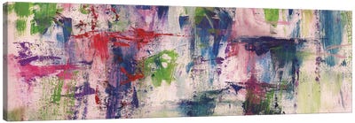 Random Brush Strokes Canvas Art Print - Similar to Jackson Pollock