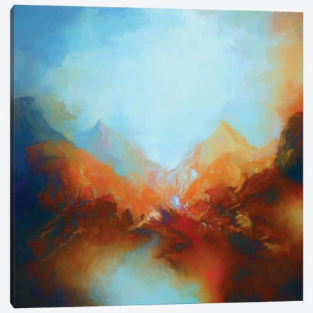 Mountainous Scenery Canvas Print #AEZ315} by Angel Estevez Canvas Wall Art