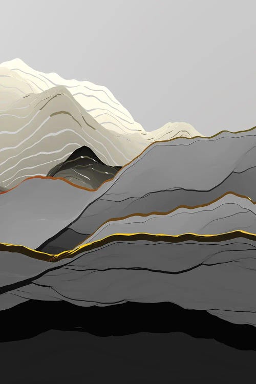 Beautiful Mountains XII by Angel Estevez wall art