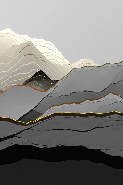Angel Estevez: Beautiful Mountains XII by Angel Estevez