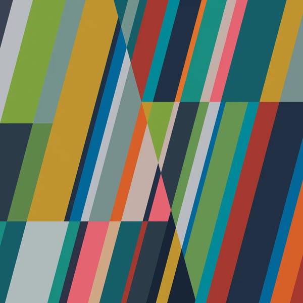 Angel Estevez: Diagonal Lines Pattern by Angel Estevez