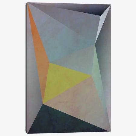 Interconnected Triangles V Canvas Print #AEZ357} by Angel Estevez Canvas Art