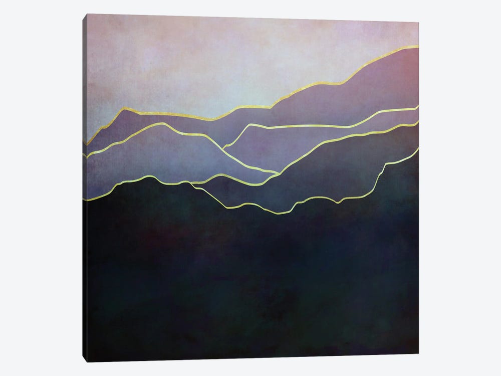 Mountainous Landscape by Angel Estevez 1-piece Canvas Print