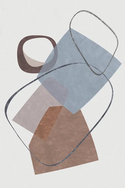 Shape Up: Overlapping Parts And Transparencies II by Angel Estevez