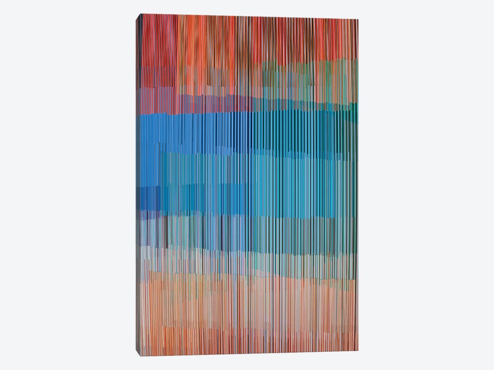 Vertical Lines II by Angel Estevez 1-piece Canvas Wall Art