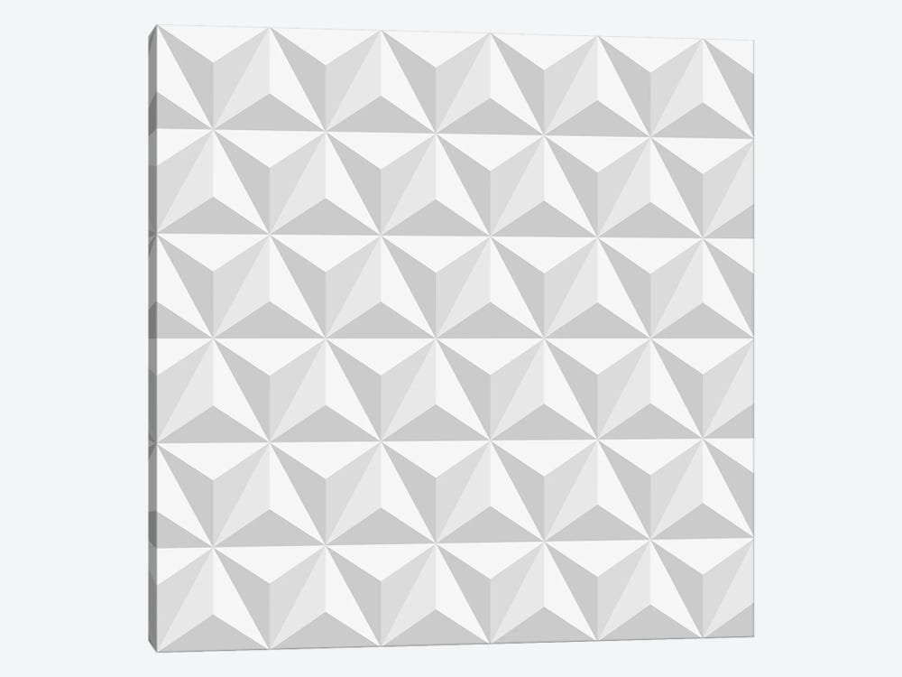 3D Geometric Pattern by Angel Estevez 1-piece Canvas Art Print