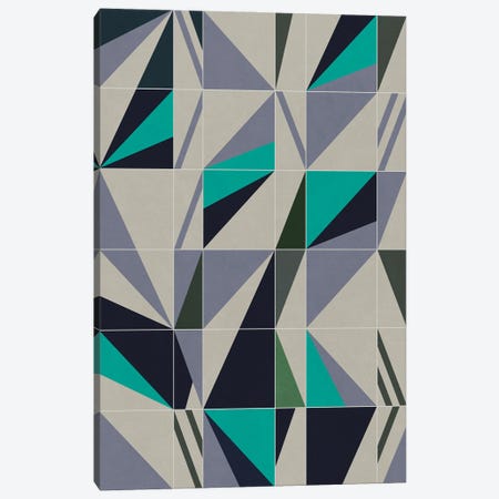 Combination Of Squares And Rectangles With Geometric Shapes Canvas Print #AEZ398} by Angel Estevez Canvas Art Print