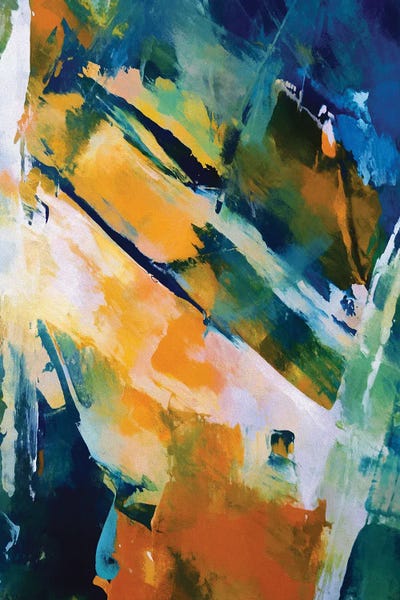 Similar To Jackson Pollock: Random Brush Strokes IV by Angel Estevez