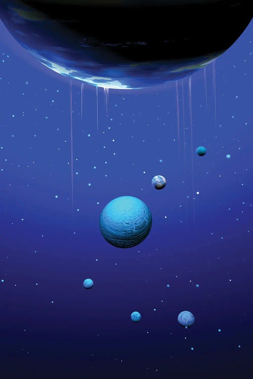 Planets by Angel Estevez wall art