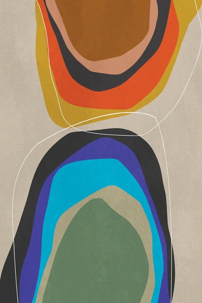 Angel Estevez: Overlapping Parts VII by Angel Estevez