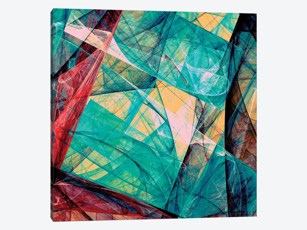 Transparent Overlays by Angel Estevez 1-piece Canvas Print