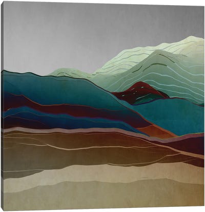 Beautiful Mountains XV Canvas Art Print - Angel Estevez