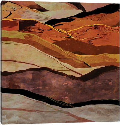 Colorful Mountains V Canvas Art Print - Angel Estevez