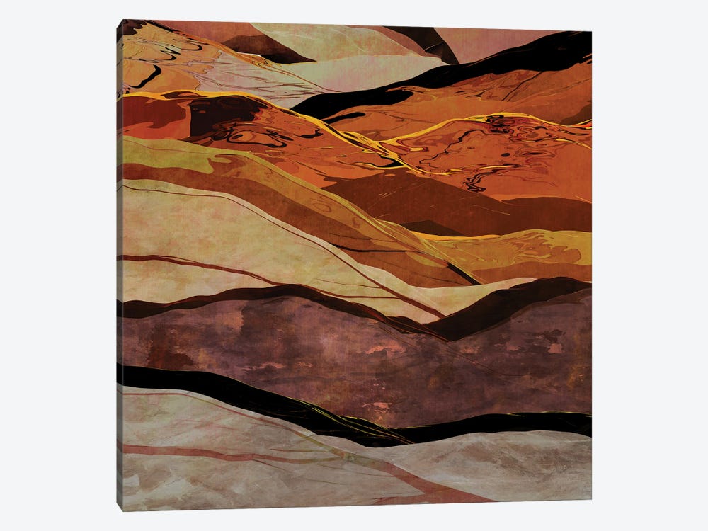 Colorful Mountains V by Angel Estevez 1-piece Canvas Wall Art
