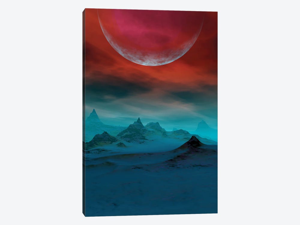 Red Sky by Angel Estevez 1-piece Canvas Wall Art