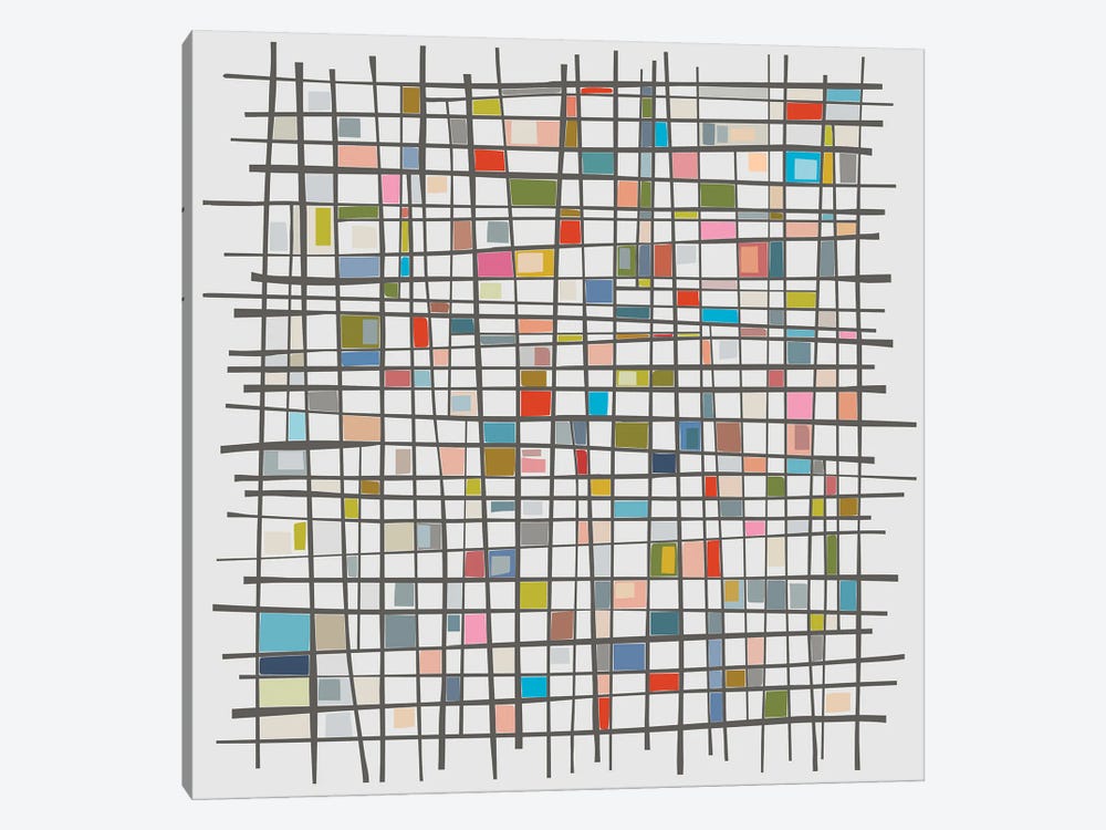 Mondrian Wink III by Angel Estevez 1-piece Art Print