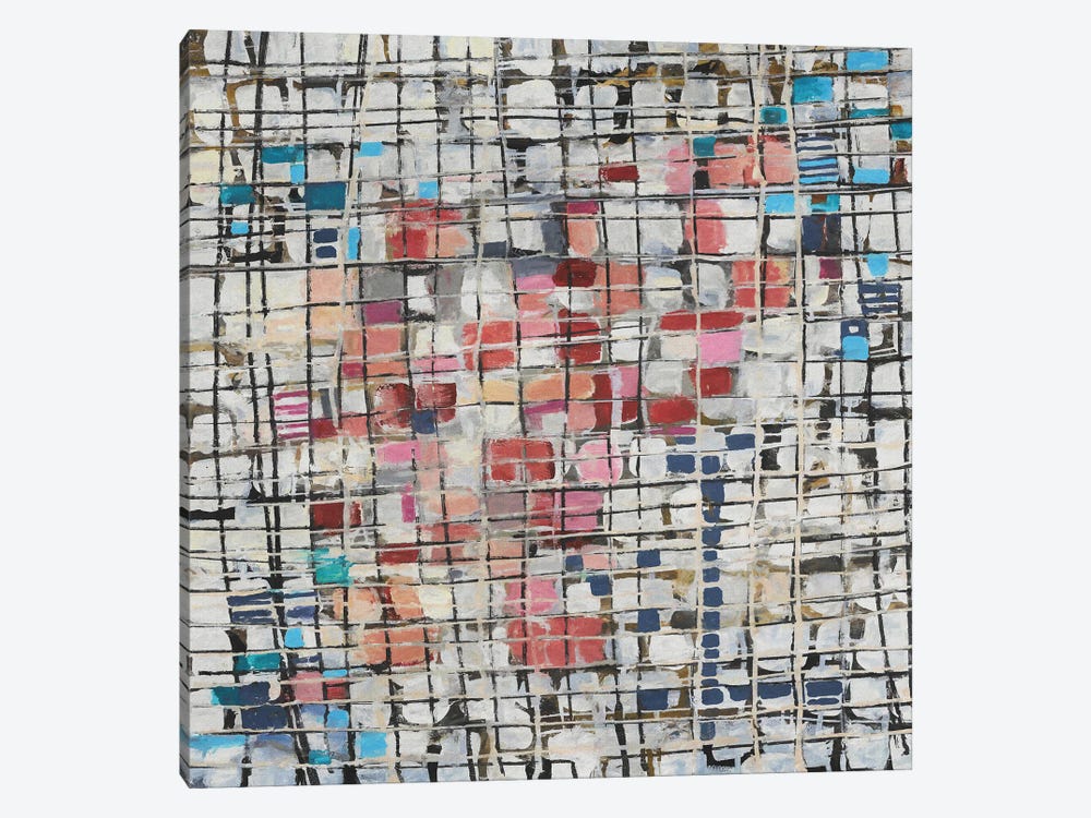 Rectangles and Squares by Angel Estevez 1-piece Canvas Artwork