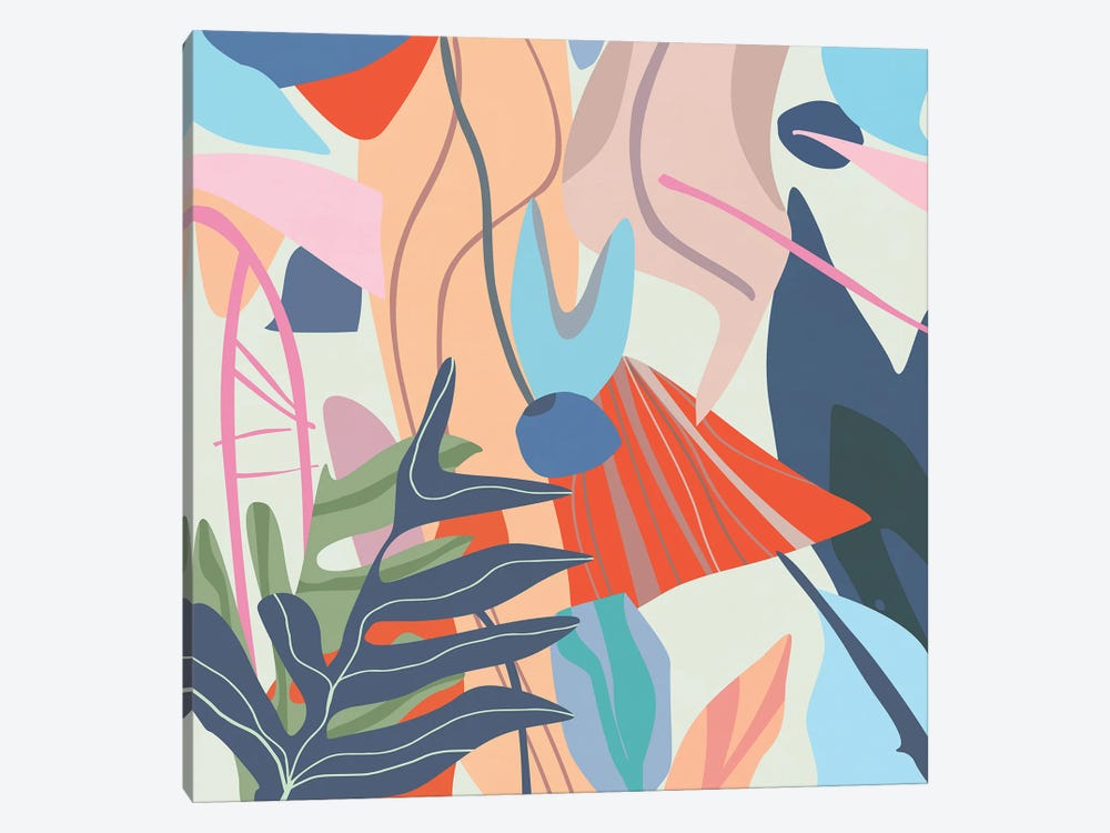 Tropical Garden II by Angel Estevez 1-piece Canvas Art