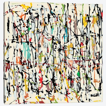 Pollock Wink IV Canvas Print #AEZ498} by Angel Estevez Canvas Art