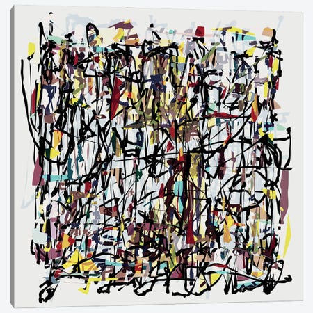 Pollock Wink VI Canvas Print #AEZ500} by Angel Estevez Canvas Art