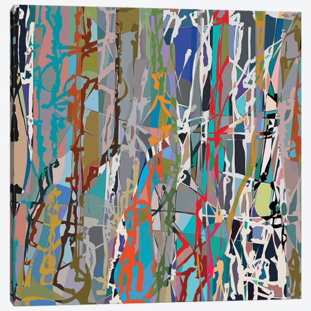 Pollock Wink VIII Canvas Print #AEZ502} by Angel Estevez Canvas Wall Art