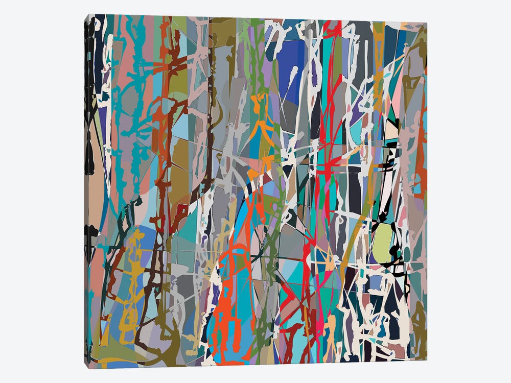 Pollock Wink VIII by Angel Estevez 1-piece Canvas Art Print