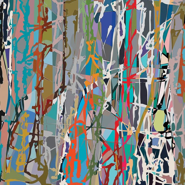 Angel Estevez: Pollock Wink VIII by Angel Estevez
